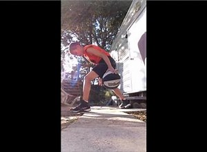 Most Basketball Dribbles Between Legs In 30 Seconds