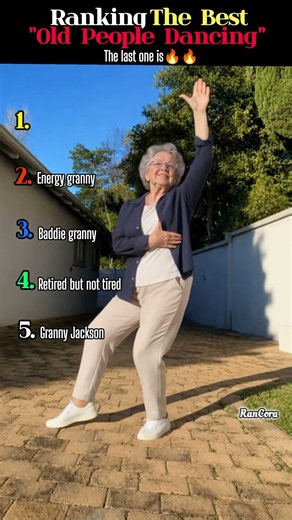 RANKING THE BEST OLD PEOPLE DANCING🕺💃 #shorts #viral