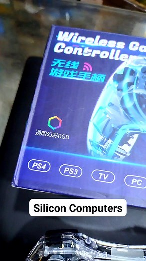 29 shares | RGB wireless gaming controller with built in gyro | Silicon Computers | Facebook