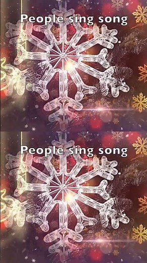 Carol of the Bells with lyrics ⒹⒺⓋⒶ Christmas song for kids