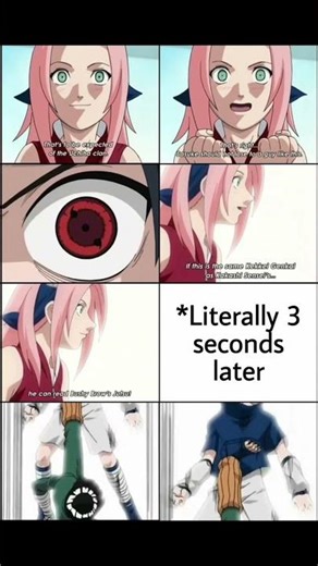 Bro got humbled | #animememe #anime #naruto #sasuke #shorts