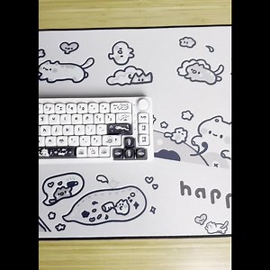 Happy Kitten Desk Mat, 32 X 16 Inch, Large Size, Cute Art, Perfect for Home Office, Study, Gaming - Etsy