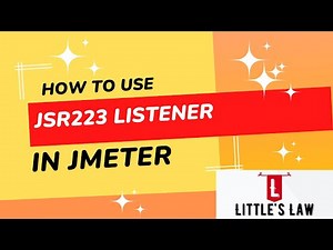 How to use JSR223 Listener in JMeter | Littles Law