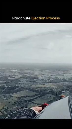 sciencespher on Instagram: "A parachute ejection process, whether for skydiving or aircraft, involves a sequence using a small pilot chute or a gas charge to deploy the main canopy, creating drag to slow descent, with mechanisms like deployment bags, bridles, and sometimes explosives (ejection seats) or compressed gas (rockets) to extract and inflate the parachute for a safe landing. For Skydiving (Aerodynamic Deployment) 1. Pilot Chute Deployment: The skydiver throws a small pilot chute, which 