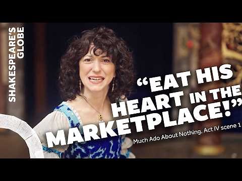 'O, that I were a man'' | Act IV, scene 1 | Much Ado About Nothing (2024) | Shakespeare's Globe