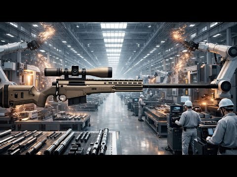 Inside the Sniper Rifle Factory: How Precision Weapons for Modern Warfare Are Assembled