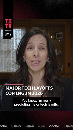 The Information on Instagram: "There will be major tech layoffs in 2026, according to Jessica Lessin, The Information’s CEO. "I'm really predicting major tech layoffs. And I think perhaps this is surprising because everything seems up and to the right... I think that the combination of cost pressure, pressure on these massive AI infra spends, and also the fact that these big companies can do more and more efficiently, I think is going to lead to very substantial layoffs.” Full episode: https://t