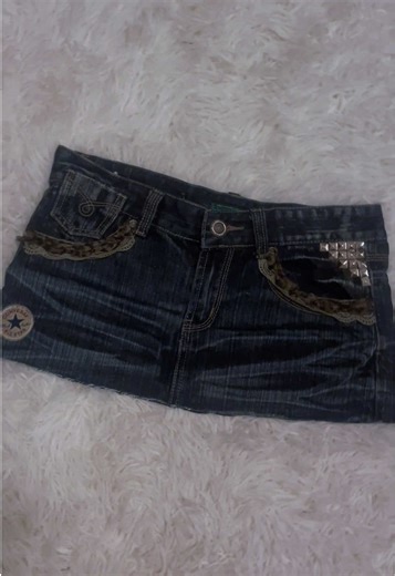 Upcycling a Thrifted Denim Miniskirt: DIY Fashion Ideas