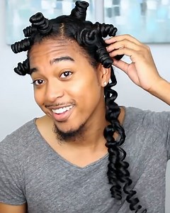 Ever thought about trying out bantu knots? Well it's this guy's first time! Will it be a TOP or FLOP? By @giofilipinohair IG: instagram.com/giofilipinohair/ YTB: youtube.com/c/GiosWave | Beauty Studio