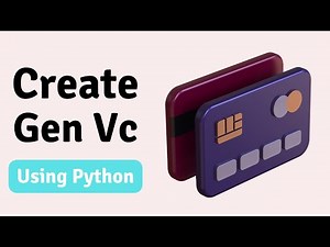 How to Create Credit Card Generater in Tkinter Python