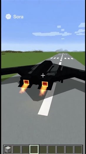 I made a B2 bomber and modded Minecraft