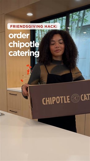 you host friendsgiving. we bring the chipotle line. your friends build dream bowls. win-win-win. | Chipotle Mexican Grill