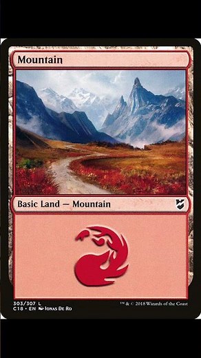 MTG Mountain Card: The BROKEN Basic Land EVERYONE Plays! 🔥