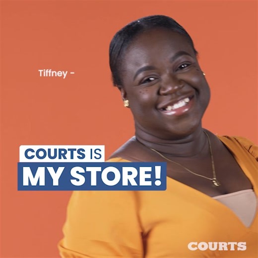 The Payment plans suit Tiffney. 💳 Courts’ credit plan is always affordable and easy to manage. That’s why Courts is her store. #CourtsIsMyStore #CourtsCredit #ShopEasy #CourtsGuyana | Courts Guyana
