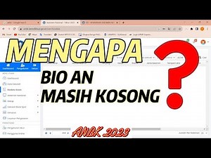 Mengapa Data Siswa Tidak Muncul Di Web ANBK ?