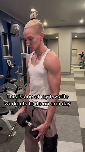 Creative Gym Workout: Backpack Bench Press