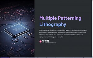 🎙️ Multiple Patterning Lithography (AI generated)