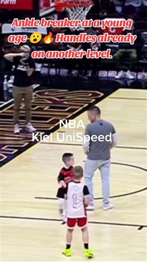 Ankle breaker at a young age 😮‍🔥 Handles already on another level. This kid just sent the defender the wrong way with a clean ankle breaker. Quick feet, sharp crossover, and fearless confidence on the court. Talent doesn’t wait for age — it shows up early. Basketball future in the making 🏀🔥 ankle breaker, basketball kids, young hooper, crossover move, handles, street basketball, youth basketball, basketball skills, future star, court vision #AnkleBreaker #BasketballMoves #Cros