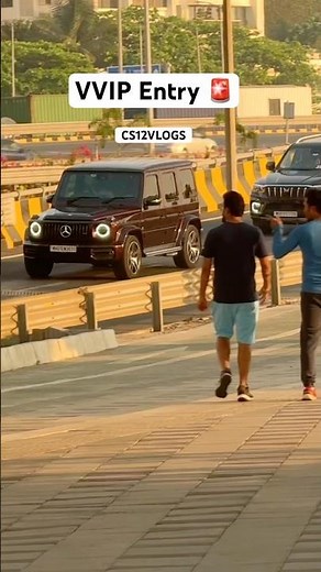 Ultimate VVIP Arrival in Mercedes G63 with Scorpio Security #Shorts#India#car#vip