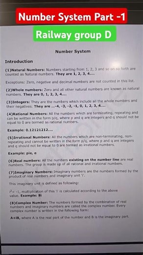 Number system theory | railway group D | exam trick #exam #ssc #sscexam