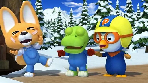Pororo Season 4 English | Episode 06 I want to be good at ice skating, too
