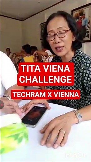 TITA VIENNA CHALLENGE TO TECHRAM❗️ #techram #davemanalastas #batangkargador #shorts