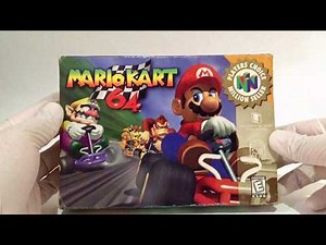 Mario Kart 64 Nintendo 64 unboxing
