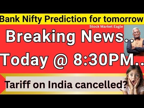 bank nifty prediction for tomorrow | stock market prediction for tomorrow