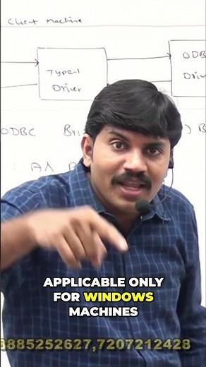 ODBC Driver: Windows Machines & Type 1 Explained! #shorts