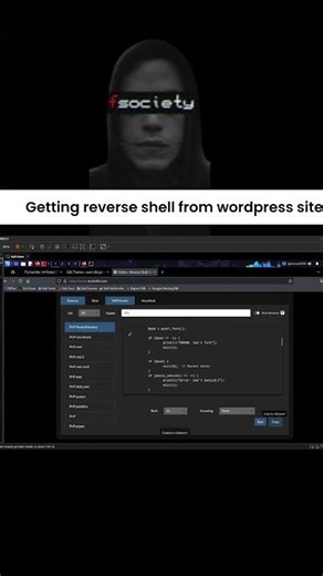 NetCat-getting reverse shell from wp site #cybersecurity #ethicalhacking #like #subscribe