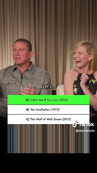 Movie LUTs Movie Guessing Game (Episode 15) Special Guests: Channing Tatum and Kirsten Dunst In this episode, Channing Tatum and Kirsten Dunst guess Paramount movies. Big thanks to Paramount for making this possible, and to Channing Tatum and Kirsten Dunst for playing! Their new movie Roofman is now on Digital. Check it out! #ROOFMAN