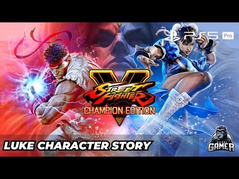 Street Fighter 5: Champion Edition - Luke Character Story (PS5 Pro) - No Commentary