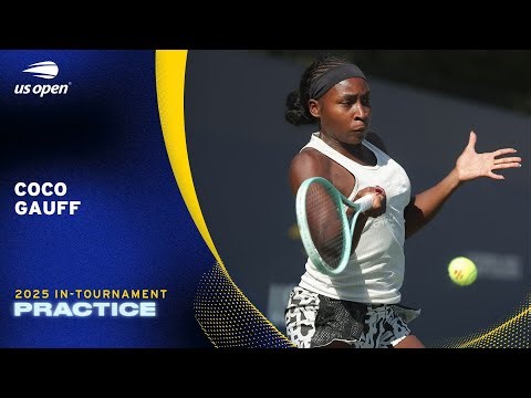 LIVE | Coco Gauff | Practice Session | 2025 US Open