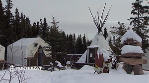 Renovations and renewal at a place of healing for people from across the north. The Arctic Indigenous Wellness Foundation runs a land-based healing camp in Yellowknife. The space looks a little different now. Tents have been moved... spaces revitalized... and a giant teepee is slowly taking shape. Meghan Robersts visited the camp to speak with elder Be'sha Blondin. Here's part one of their interview. | CBC North