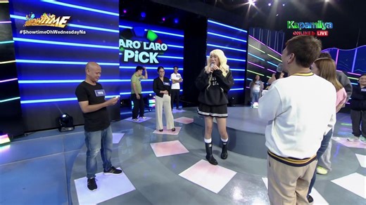 7.2K views · 76 reactions | Vice Ganda: "Grabe 'yung hatsing ni Toto!" Meme, na-distract sa 'Laro Laro Pick' player na si Toto sa #ItsShowtime.  | ABS-CBN | Facebook