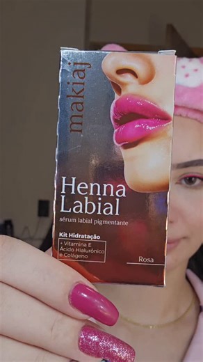 Elisa Sousa on Instagram: "Como usar a #hennalabial da makiaj ❤️ Cole o ID no @mercadolivre - 7XZLK1-YBRF . . . . #MercadoLivre #MeusFavsDoMercadoLivre #tutorial #henna #makiaj"