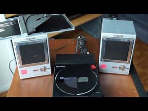 Sony D-50 Compact Disc Compact Player. The first Portable CD player
