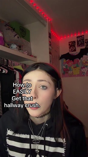 How to easily get that hallway crush #crush #hallwaycrush #makeup #grwm #getreadywithme