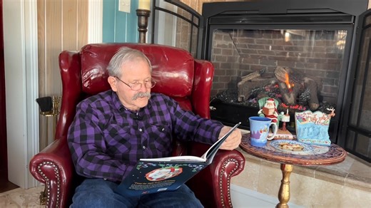 Here I am reading from my version of Clement Moore’s Twas the Night Before Christmas. This was a real labor of love, each page 100% illustrated by yours truly. I even hand wrote all the calligraphy myself! Please take a look and listen. But if I stutter some or miss a word just remember, I’m a much better artist than I am a voice talent! | Jim Shore