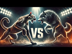 Puma vs Wolf: The Ultimate Predator Showdown