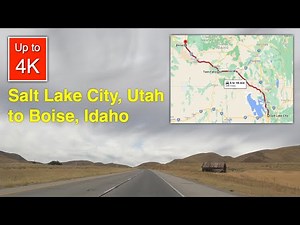 #7 Driving from Salt Lake City, Utah to Boise, Idaho (No Sound)