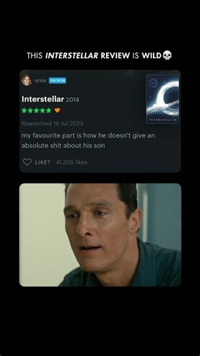 This Interstellar Review Is Wild💀.|🎬: Interstellar (2014)|
