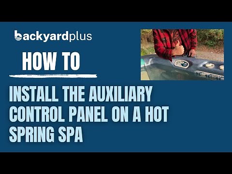How to Install the Auxiliary Control Panel in a 1998-2000 Hot Spring Spa