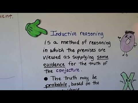 Geometry 2.1, Inductive Reasoning & Conjectures