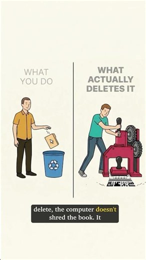 Deleting a File Doesn’t Delete Anything — Here’s What Actually Happens