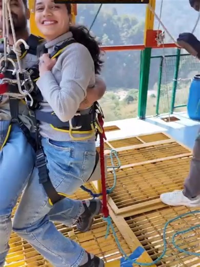 Experience the Thrill of Bungee Jumping Together