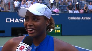 "It's been a long journey." Taylor Townsend puts everything into perspective after her career-defining win over Simona Halep. | US Open Tennis Championships