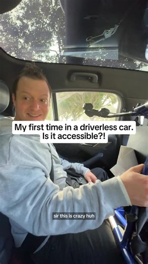 Jake Haendel on Instagram: "Took a quick work trip and experienced my first driverless ride with @waymo 🚗 Honestly… surprisingly pleasant (minus not knowing how to open the trunk 😅). Not sure I’m ready to take one solo yet, but goals. For anyone out there with accessibility barriers or anxiety about not knowing before you go—I survived, and I think you will too. 35-minute ride, lots of lane changes, and I was impressed. @ahoi_app @yaneverknowpodcast @discoverla @visitcalifornia #Waymo #Autonom