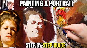 Beginner to pro oil painting guide with tools, materials and portrait tutorial