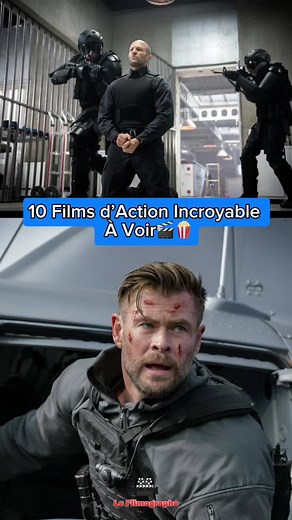 10 Films d’action incroyables à voir. #film #acteur #cinema #filmographie #france